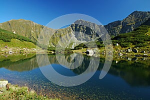 Tatry - mountain lake photo