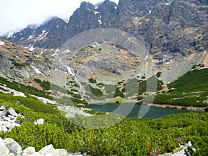 Tatry mountains in Slovakia in the spring