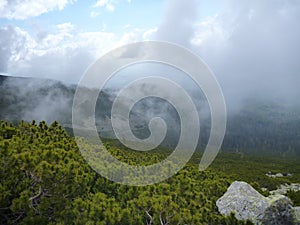 Tatry mountains in Slovakia in the spring