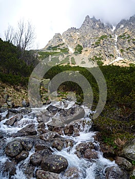 Tatry na Slovensku na jaře