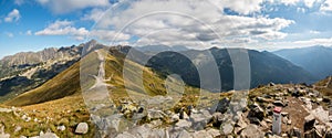 Tatry. Poland and Slovakia boundary, autumn landskapes.