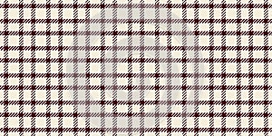 Tattersall background texture plaid, deluxe textile fabric vector. Purchase pattern seamless check tartan in antique white and red photo
