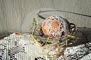 Tatting Easter eggs