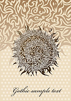 Tattoo background decoration