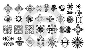Tattoo elements vector