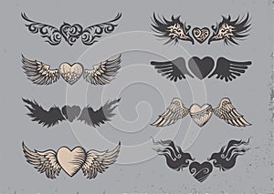 Tattoo hearts