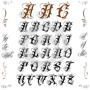 Tattoo Lettering