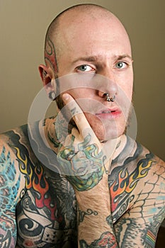 Tattoo man