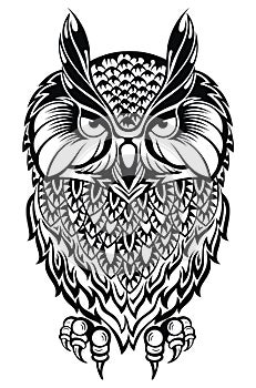 Tattoo owl