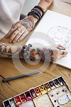 Tattoo Woman Creative Ideas Design Inspiration Concept