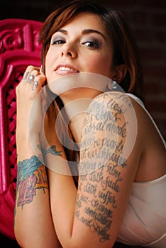 Tattooed Woman