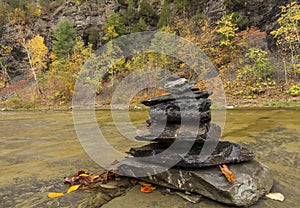 Taughannock Creek Cairn