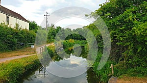 Taunton and Bridgwater Canal Towpath Somerset