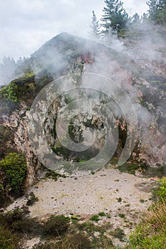 Taupo geothermal park