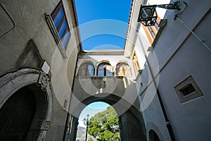 Taurasi, Avellino, Italy: view of the historic center