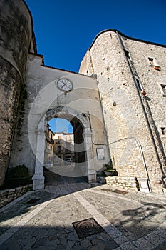 Taurasi, Avellino, Italy: view of the historic center