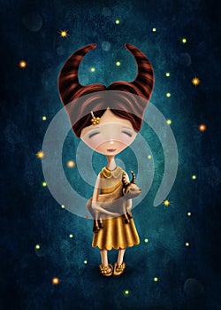 Taurus astrological sign girl