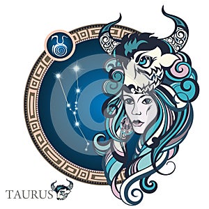 Taurus. Zodiac sign photo