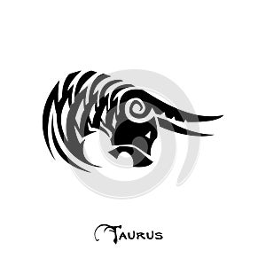 Taurus Zodiac Sign tattoo style