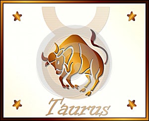 Taurus zodiac star sign photo