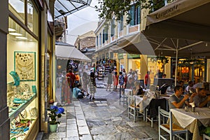 Taverna in Athens.