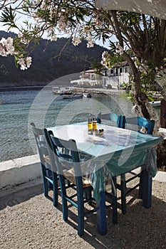 Taverna's table and chairs