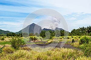 Tavurvur volcano, Rabaul, Papua New Guinea