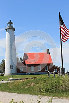 Tawas Point Lighthouse 2, Michigan. Along Lake Huron