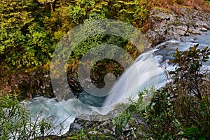 Tawhai Falls also known as Lord of the Rings Gollum Pools, in Tongariro National Park