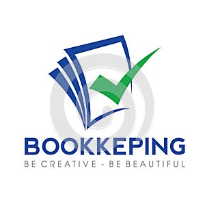 Tax and Accounting, bookkeeping Logo Vector