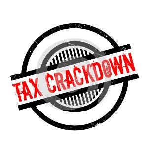 Tax Crackdown rubber stamp