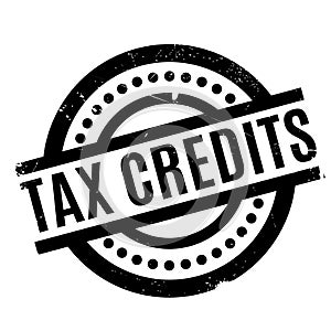 Tax Credits rubber stamp