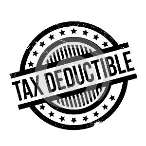 Tax Deductible rubber stamp