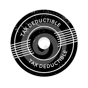 Tax Deductible rubber stamp photo