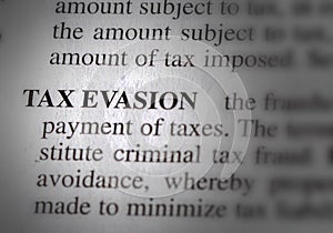 tax evasion