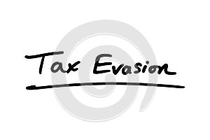 Tax Evasion photo