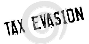 Tax Evasion rubber stamp