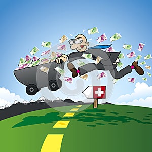 Tax evasion - smuggling savings to Switzerland