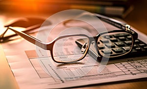 Tax Filing Made Easy: 1040 Tax Form, Calculator and Tax Goggles.