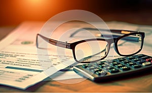 Tax Filing Made Easy: 1040 Tax Form, Calculator and Tax Goggles.