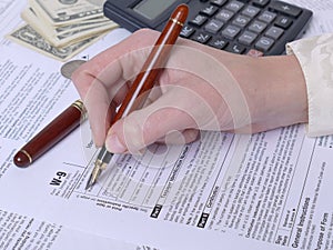 Tax form filling