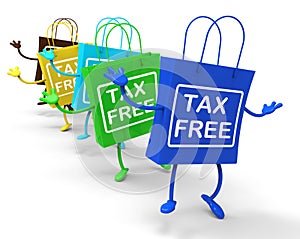 Tax Free Bags Represent Duty Exempt Discounts photo