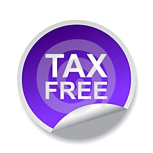 Tax free label