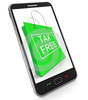 Tax Free Shopping Phone Shows No Duty Taxation