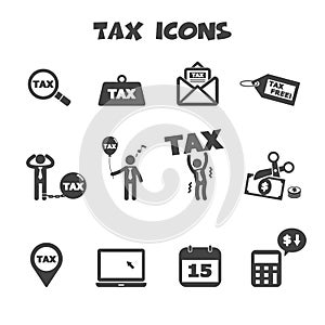 Tax icons