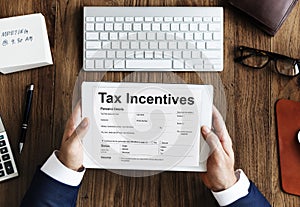 Tax Incentive Audit Benefit Cash Payment Income Concept