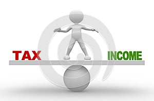 Tax and income