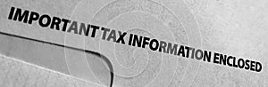 Tax Information Enclosed