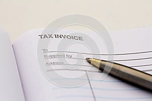 Tax invoice