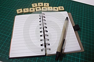 Tax planning on book
